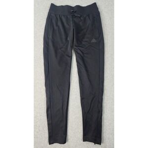 Adidas Flare Tiro Primegreen Football Soccer Pants Womans Small Black‎ Athletic